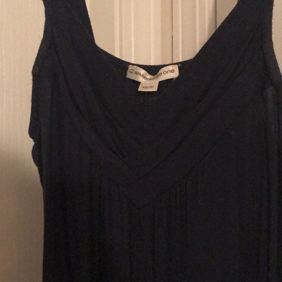 Navy tank top - Picture 2 of 2